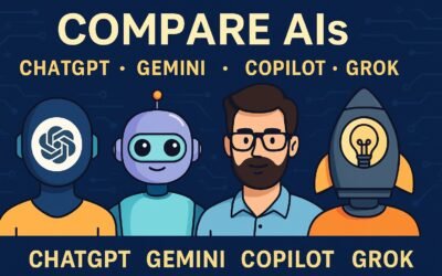 Compare AIs ChatGPT vs Gemini vs Copilot vs Grok