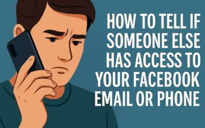 How to Tell If Someone Else Has Access to Your Facebook Email or Phone