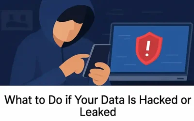 What to Do If Your Data Is Hacked or Leaked